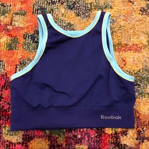 Reebok High Neck Sports Bra Size Large